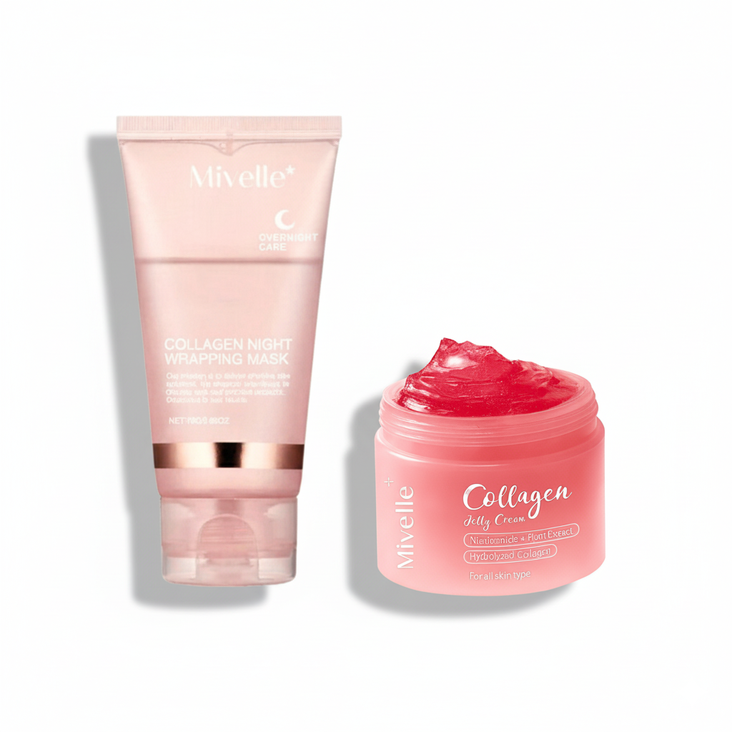 MIVELLE- Mascarilla NIGHT MASK + Gelatina JELLY CREAM