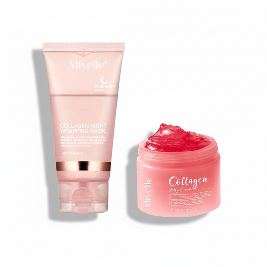 MIVELLE- Mascarilla NIGHT MASK + Gelatina JELLY CREAM